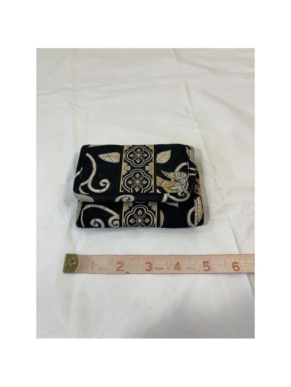 Vera Bradley Yellow Bird Trifold Wallet